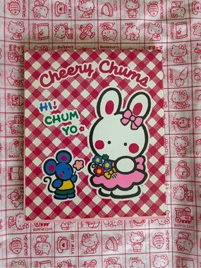 Vintage Sanrio Cheery Chums Writing Pad.